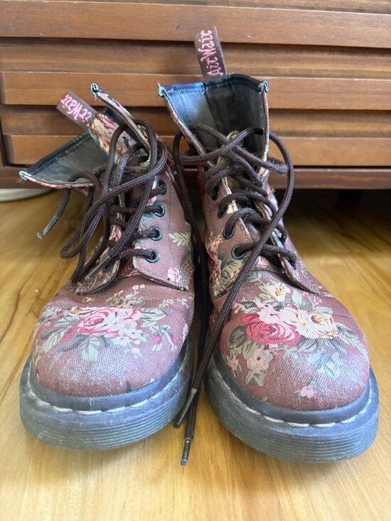Dr. Martens Shoes - Floral Doc Martens